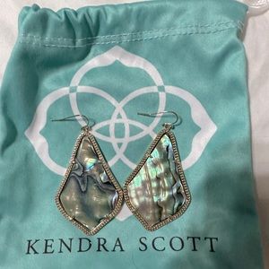 Kendra Scott gold  and colored pearl
